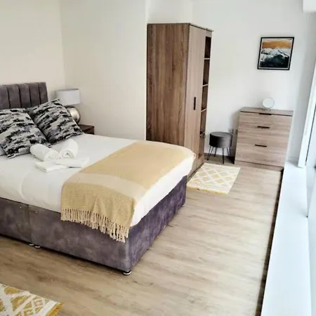 公寓 Luxury Modern 1 Bed Citycentre Familyfriendly 利物浦