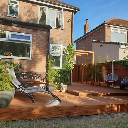 Luxury 5* With Secret Garden And Free Parking Hébergement de vacances Liverpool