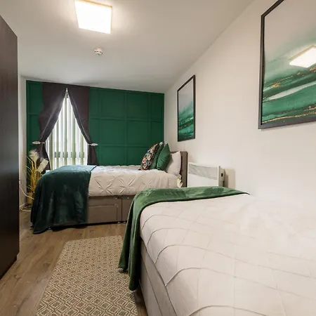 Appartement Sidemersey Livings- Convenient And 2-bedroom Haven In L1 *