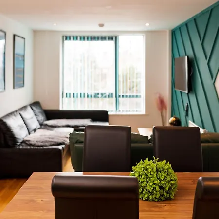Appartement Sidemersey Livings- Convenient And 2-bedroom Haven In L1