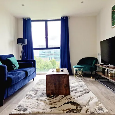 شقة Westminster Park Luxury One Bed With Free Parking
