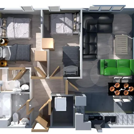 Sidemersey Livings- Convenient And 2-bedroom Haven In L1 Liverpool