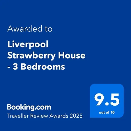 Casa vacanze 2025 Award Winner Strawberry House - 3 Bedrooms Liverpool