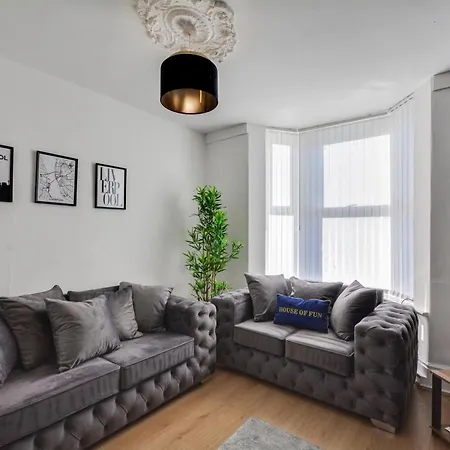 Semesterbostad With Alexandra 2 Free Parking - High Speed Free Wifi Close To Stadiums Liverpool