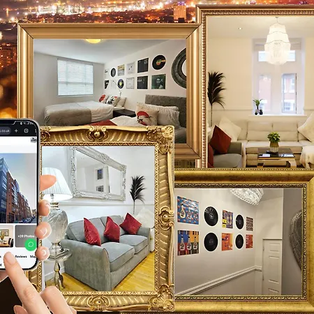 Lägenhet Sidemersey Livings - Spacious Loft For Bigger Groups - Very And Cosy Liverpool