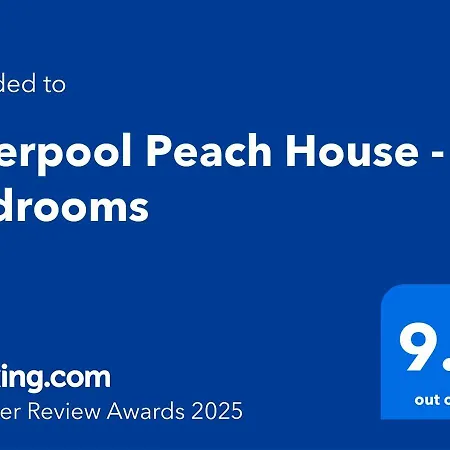 2025 Award Winner Peach House - 4 Bedrooms
