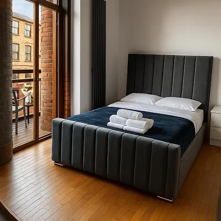 Appartement Balcony Street View 1-Bed Apt- Central Liverpool